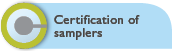 Jump to Certification of samplers.